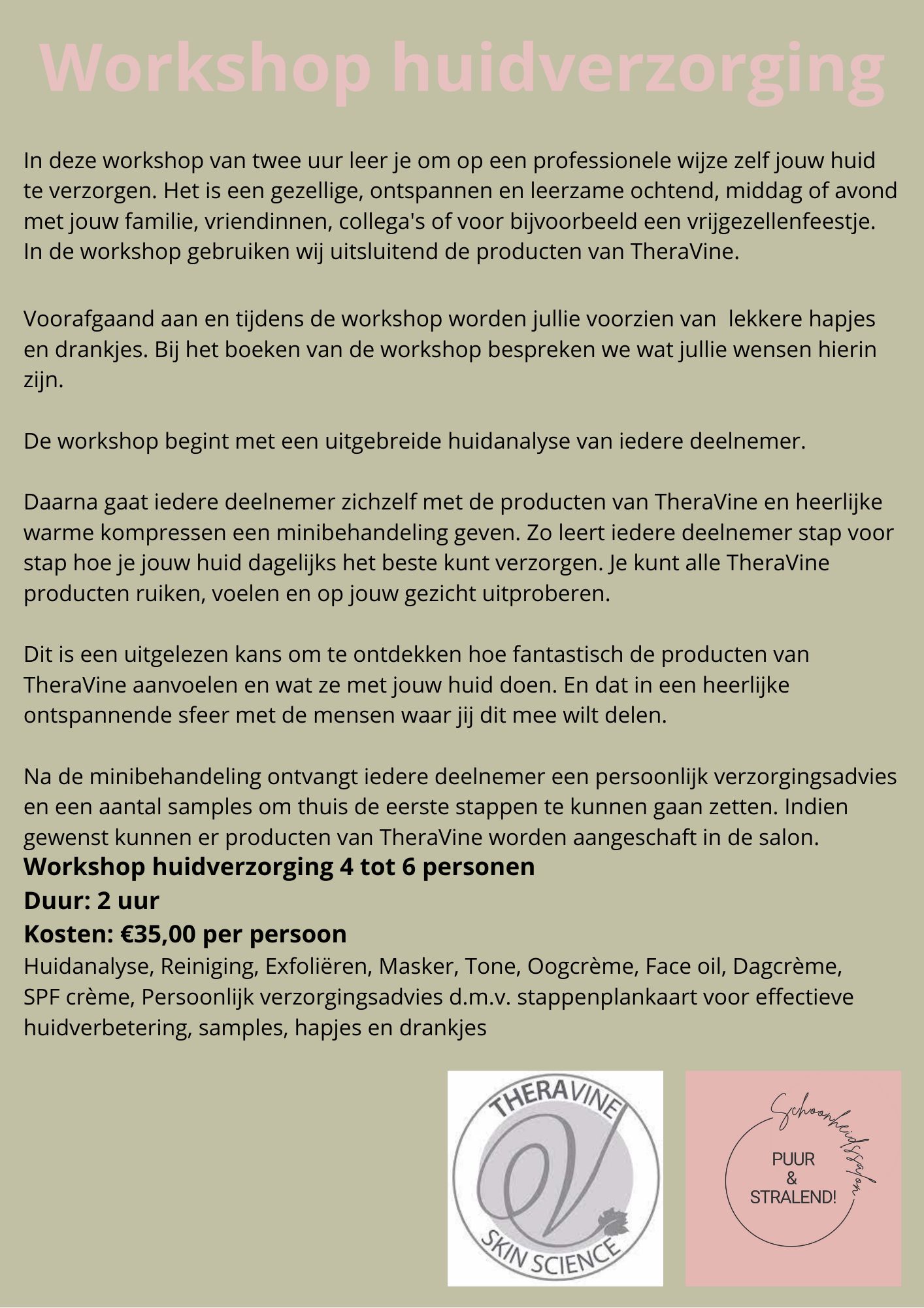 Behandeling bij Puur & Stralend!